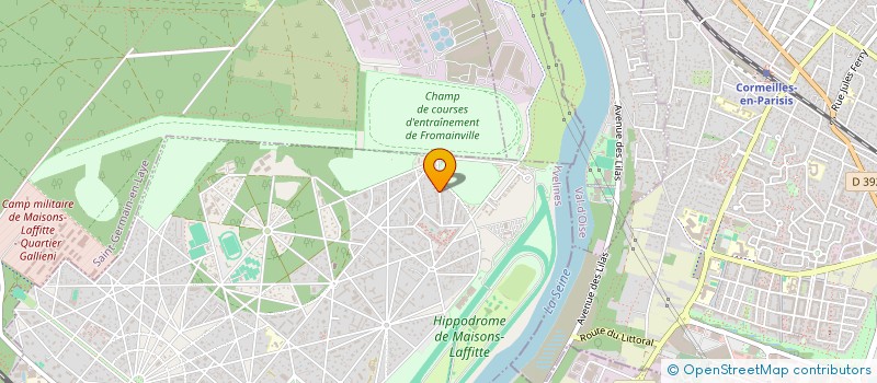 localisation de l'entreprise ULYS  MAISONS-LAFFITTE