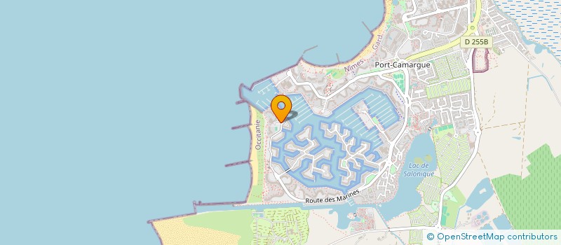 localisation de l'entreprise ULYSSE 2204  LE GRAU-DU-ROI