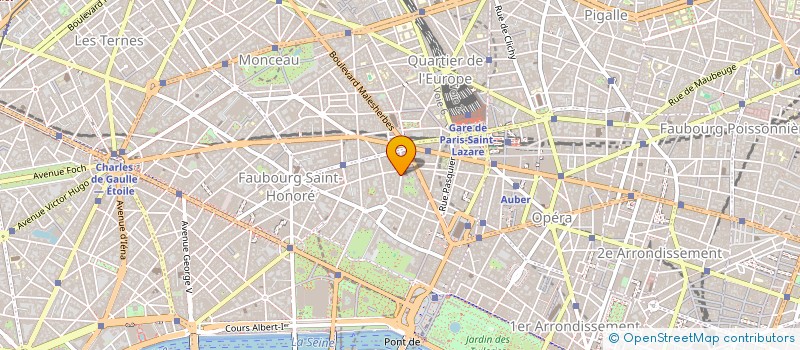 localisation de l'entreprise ULYSSE à PARIS