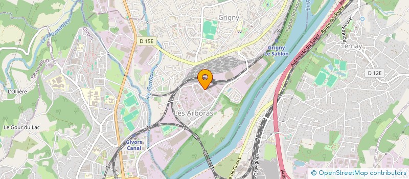 localisation de l'entreprise ULYSSE à GRIGNY
