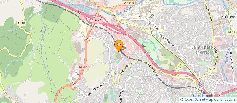 localisation de l'entreprise ULYSSE à VILLARS