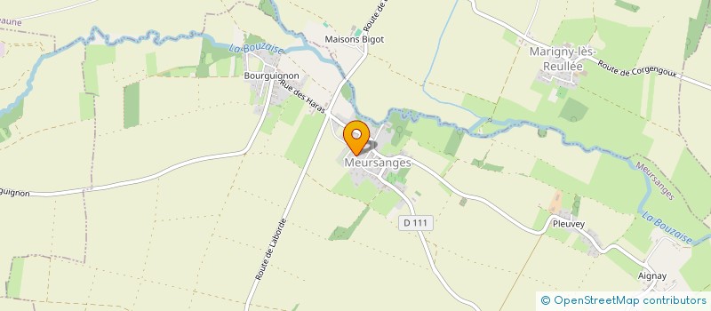 localisation de l'entreprise ULYSSE  MEURSANGES