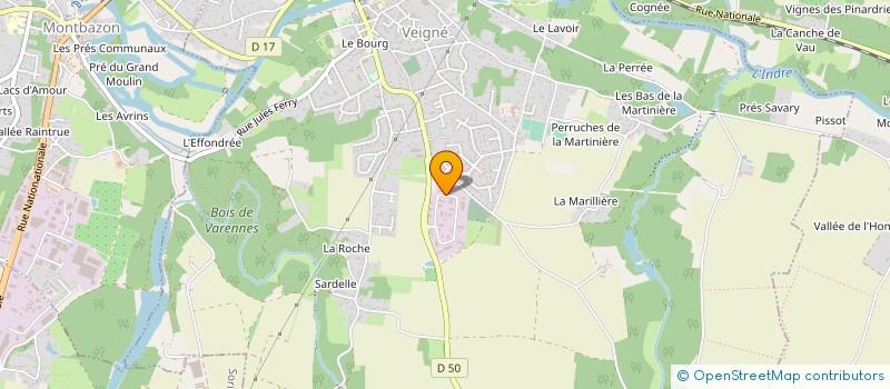 localisation de l'entreprise ULYSSE  MONTVILLE