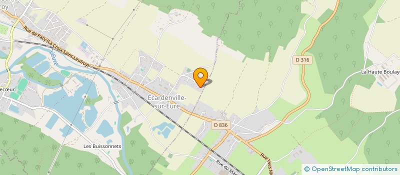 localisation de l'entreprise ULYSSE  CLEF VALLEE D'EURE