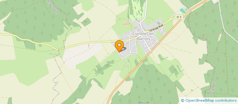 localisation de l'entreprise ULYSSE à COMBLES-EN-BARROIS