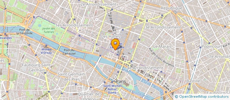 localisation de l'entreprise ULYSSE à PARIS