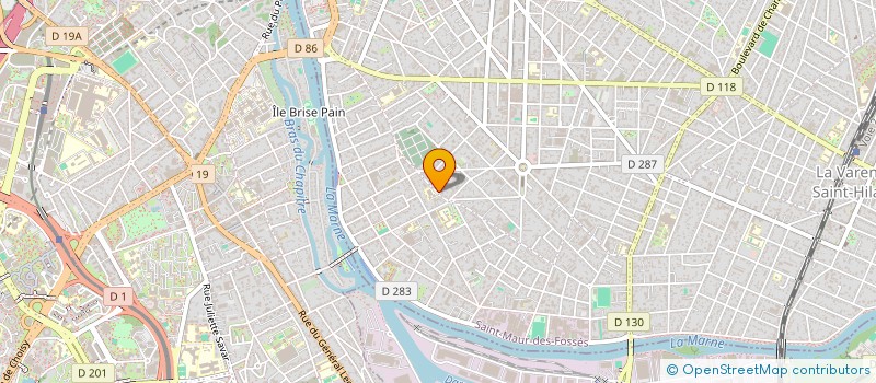 localisation de l'entreprise ULYSSE 81 à SAINT-MAUR-DES-FOSSES