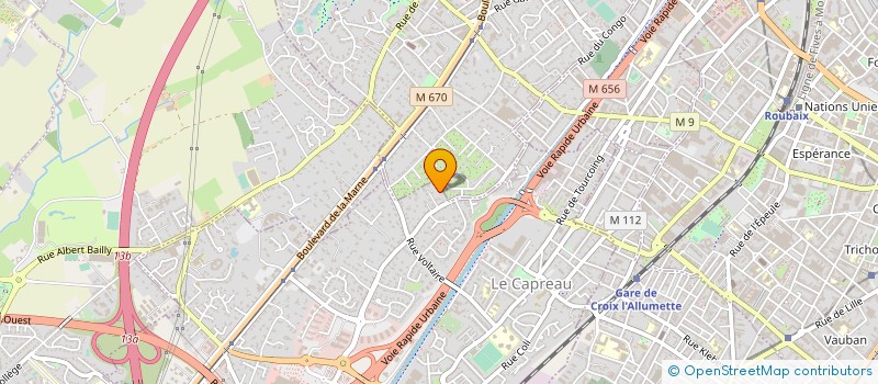 localisation de l'entreprise ULYSSE à MARCQ-EN-BARŒUL