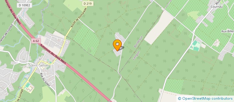 localisation de l'entreprise ULYSSE  CASTRES-GIRONDE