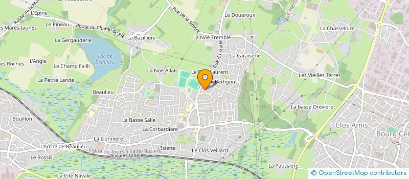 localisation de l'entreprise ULYSSE à COUERON
