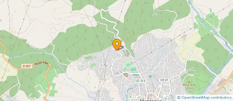 localisation de l'entreprise ULYSSE à MANOSQUE