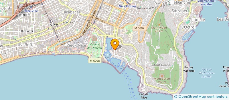 localisation de l'entreprise ULYSSE  NICE