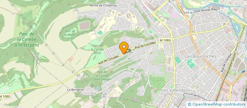 localisation de l'entreprise ULYSSE  DIJON