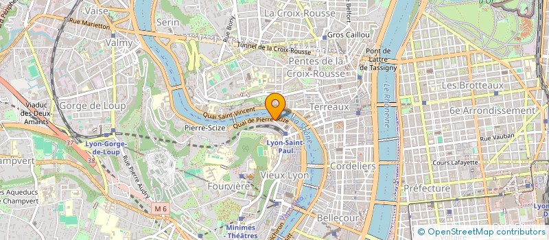 localisation de l'entreprise ULYSSE DIFFUSION à LYON