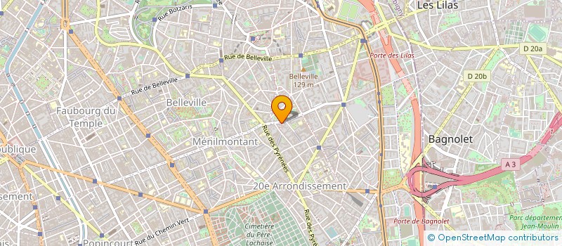 localisation de l'entreprise ULYSSE DISTRIBUTION à PARIS