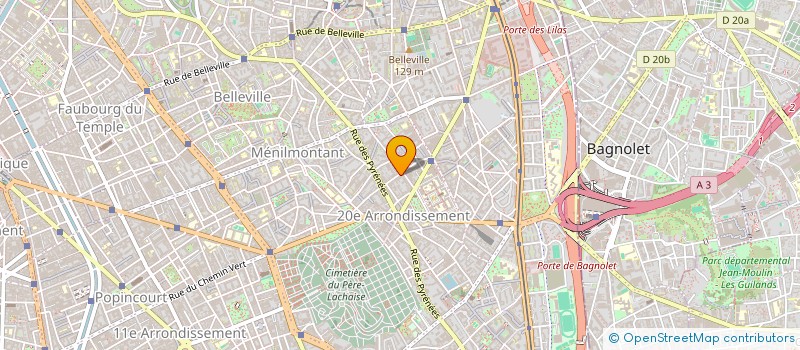 localisation de l'entreprise ULYSSE - IT  PARIS