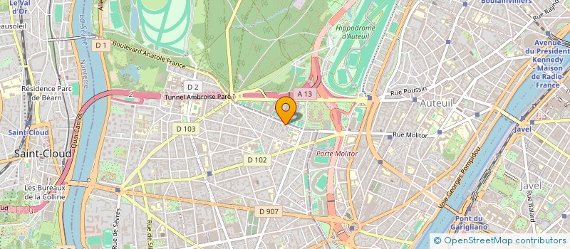 localisation de l'entreprise ULYSSE PARTICIPATIONS à BOULOGNE-BILLANCOURT