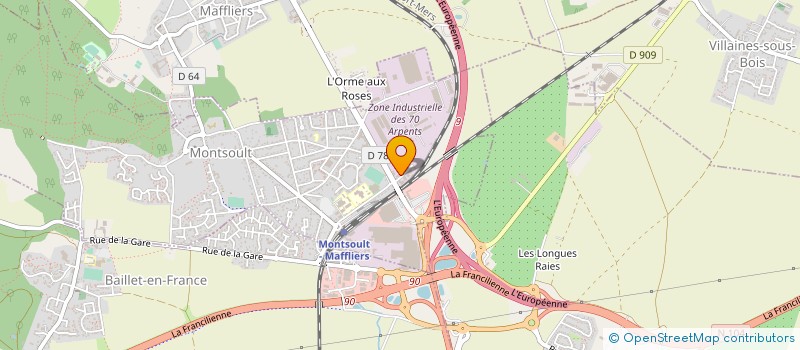 localisation de l'entreprise ULYSSE-SERVICES  MONTSOULT