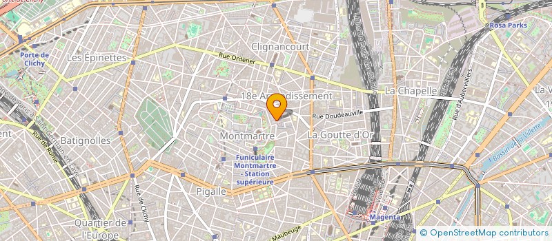 localisation de l'entreprise ULYSSE VENTS ET MAREES  PARIS