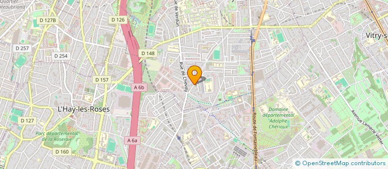 localisation de l'entreprise ULYSSE VTC  VILLEJUIF