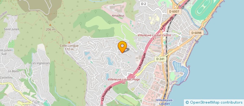 localisation de l'entreprise ULYSSE31 à VILLENEUVE-LOUBET