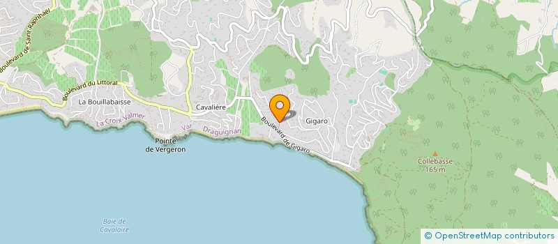 localisation de l'entreprise ULYSSES  LA CROIX-VALMER