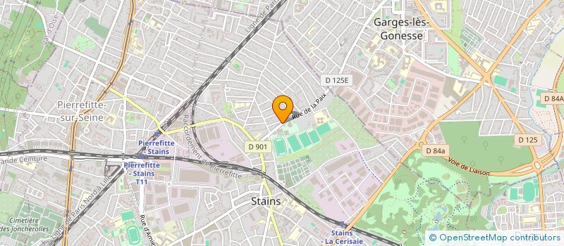 localisation de l'entreprise UM BAT à STAINS