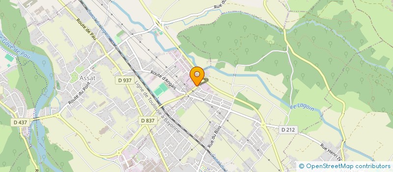 localisation de l'entreprise UM FRANCE  BORDES