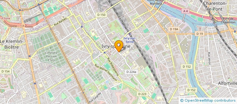localisation de l'entreprise UM GESTION  IVRY-SUR-SEINE