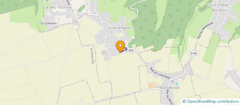 localisation de l'entreprise UM PATRIMOINE  LA HARENGERE