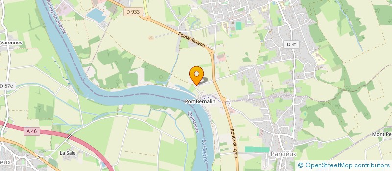 localisation de l'entreprise UMA 01 à REYRIEUX