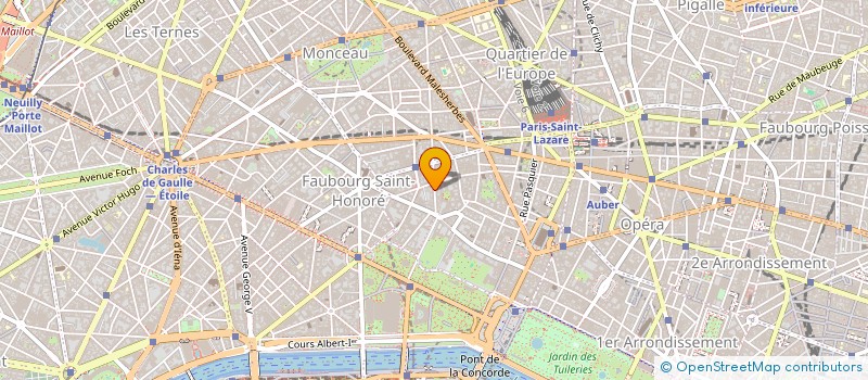 localisation de l'entreprise UMA  PARIS