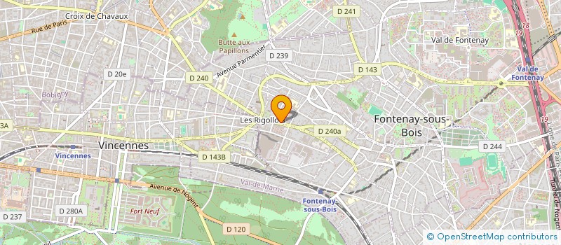 localisation de l'entreprise UMA EVEIL à FONTENAY SOUS BOIS