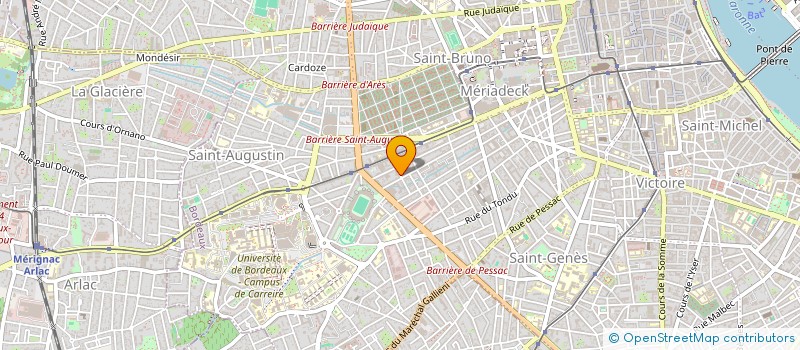 localisation de l'entreprise UMA FILMS à BORDEAUX