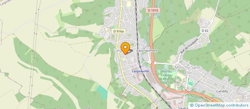 localisation de l'entreprise UMA MUSUBI  LAIGNEVILLE