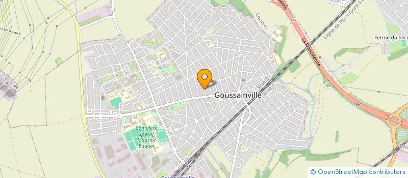 localisation de l'entreprise UMA RENO  GOUSSAINVILLE