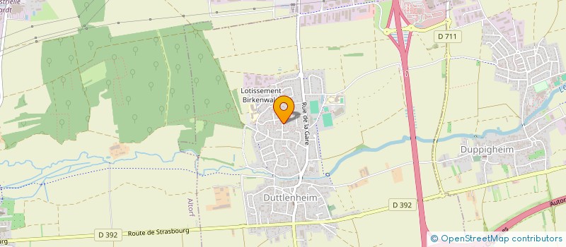 localisation de l'entreprise UMAC  MOLSHEIM