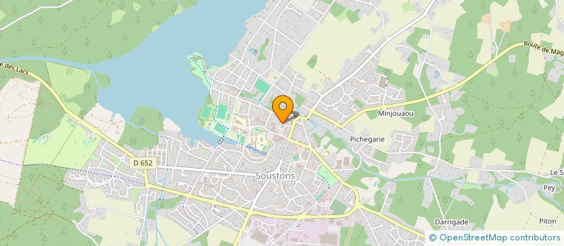 localisation de l'entreprise UMACHA  SOUSTONS