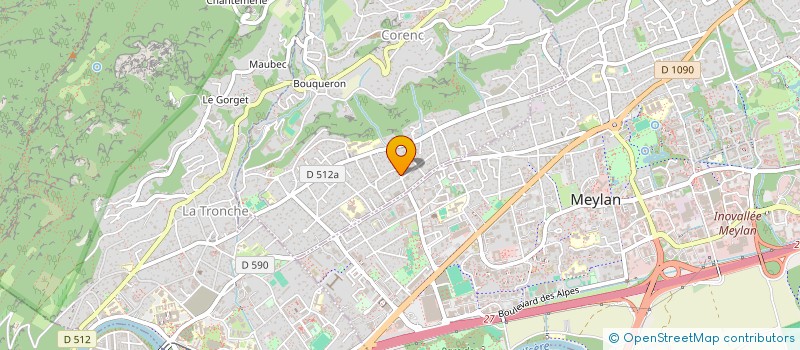 localisation de l'entreprise UMAISO  MEYLAN