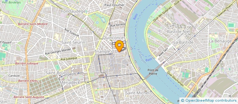 localisation de l'entreprise UMAKE AQUITAINE à BORDEAUX