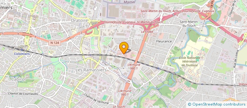 localisation de l'entreprise UMAKE OCCITANIE à TOULOUSE