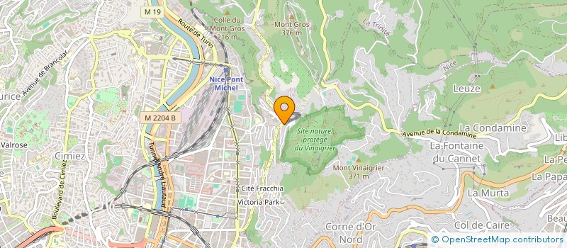 localisation de l'entreprise UMALAS  NICE