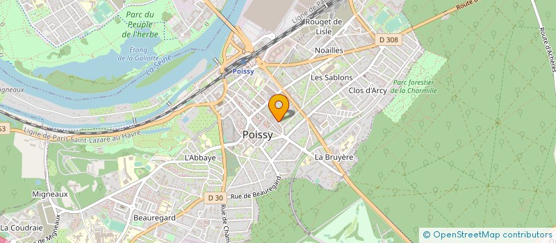 localisation de l'entreprise UMALM  POISSY