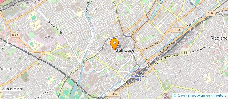 localisation de l'entreprise UMAMI  MULHOUSE