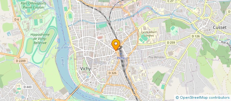 localisation de l'entreprise UMAMI EXPORT  CLERMONT FERRAND