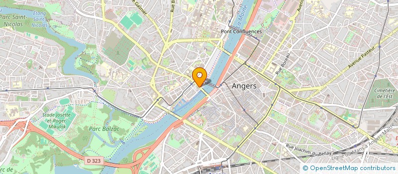 localisation de l'entreprise UMAMI KITCHEN à ANGERS