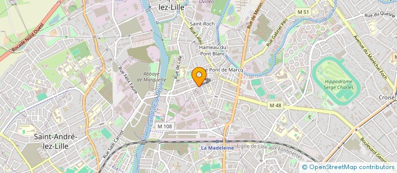 localisation de l'entreprise UMAN à LILLE