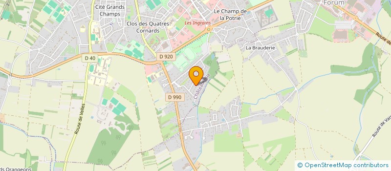 localisation de l'entreprise UMAN I.T  CHATEAUROUX