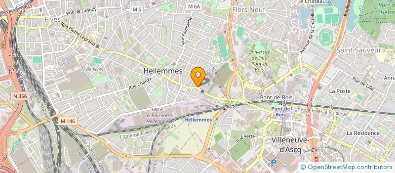 localisation de l'entreprise UMANA à LILLE