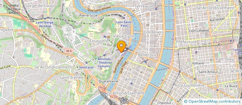 localisation de l'entreprise UMANAO à LYON